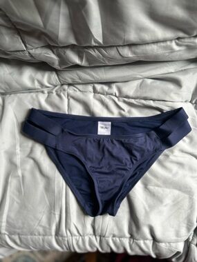 Mossimo Supply Co. Navy Blue Bikini Bottom